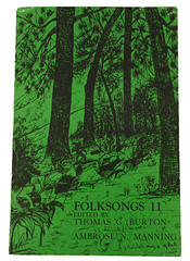 The East Tennessee State University Collection of Folklore: Folksongs II book cover